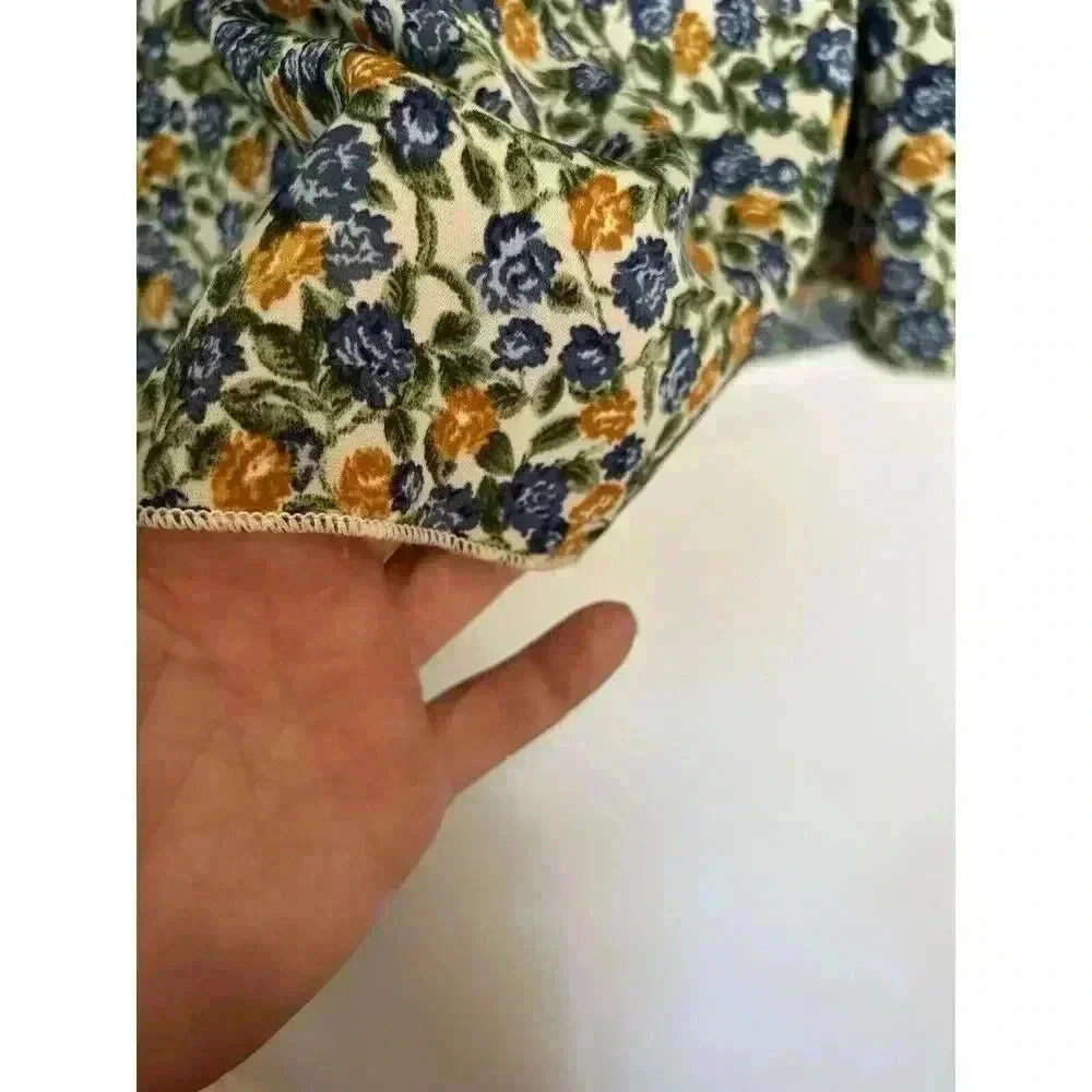 Kirundo Large Prairie Dress With Long Sleeves Floral Pattern L NWT - Picture 5 of 14